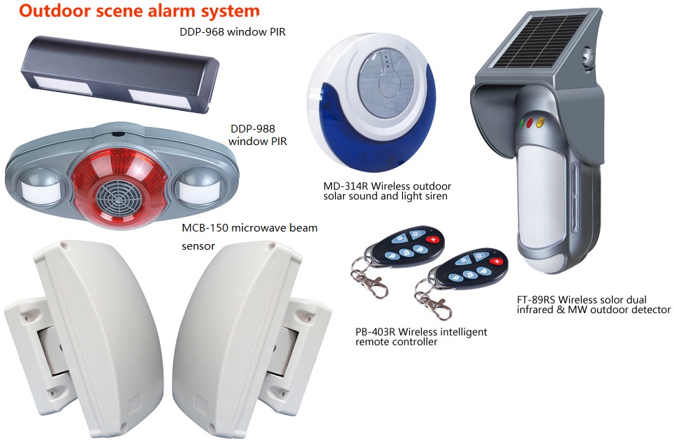 (image for) Intruder detection systems